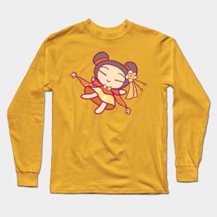 Lunar New Year Magical Girl Pucca Long Sleeve T-Shirt